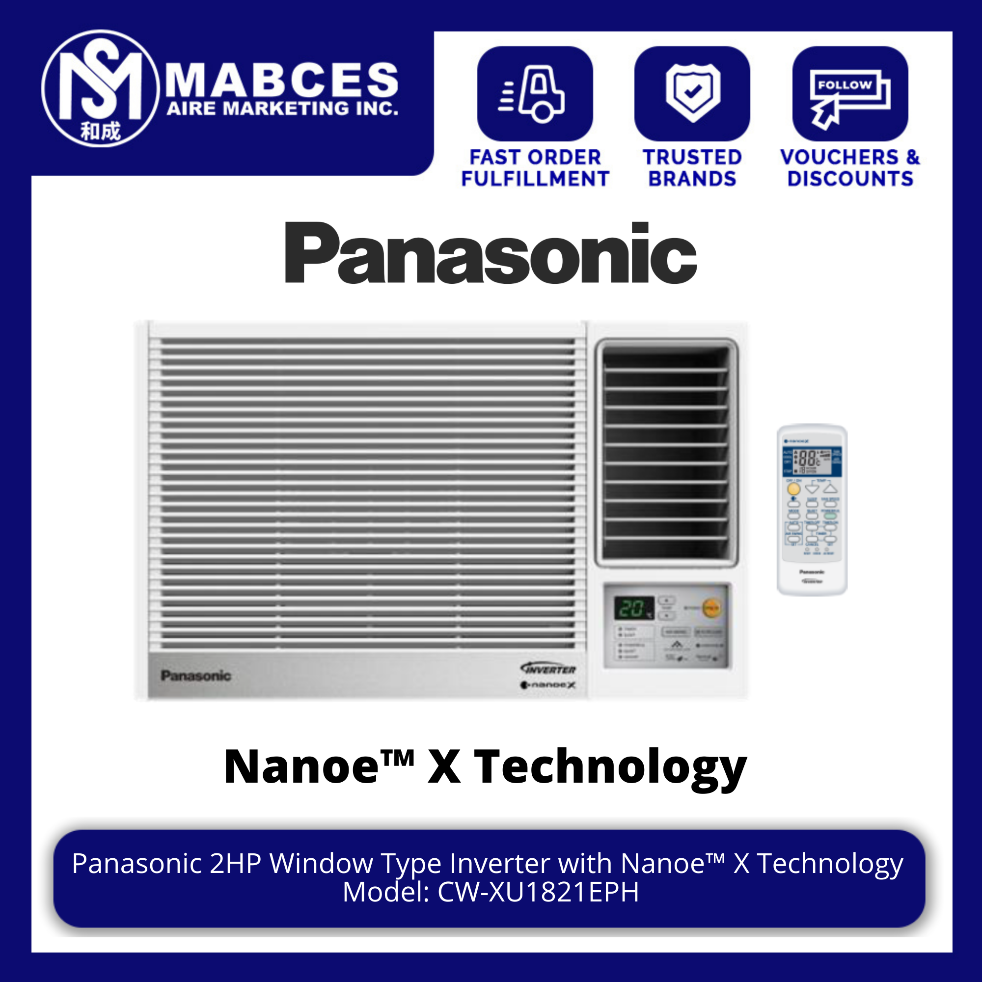 panasonic cw xu1821eph