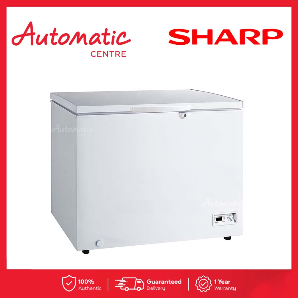 Sharp FRV-302T 10.6 cu.ft Chest Freezer with Fast Freezing Feature ...