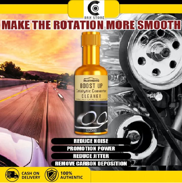 120ML】Car Motorcycle Catalytic Converter Cleaners Boost Up Vehicle Engine  reduce blue smoke Anti-Wear Repair Agent For Automobile Engine Catalysts  Engine Accelerators Vehicle Engine Carbon Cleaner Deep Cleaning agent  Engine Booster Cleaner
