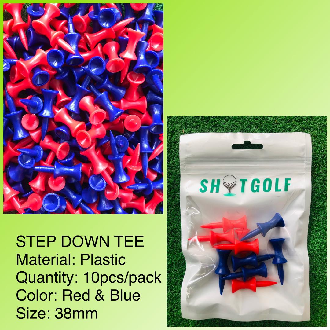 Step Down Plastic Golf Tee (38mm, 50mm, 70mm, 80mm) Lazada PH