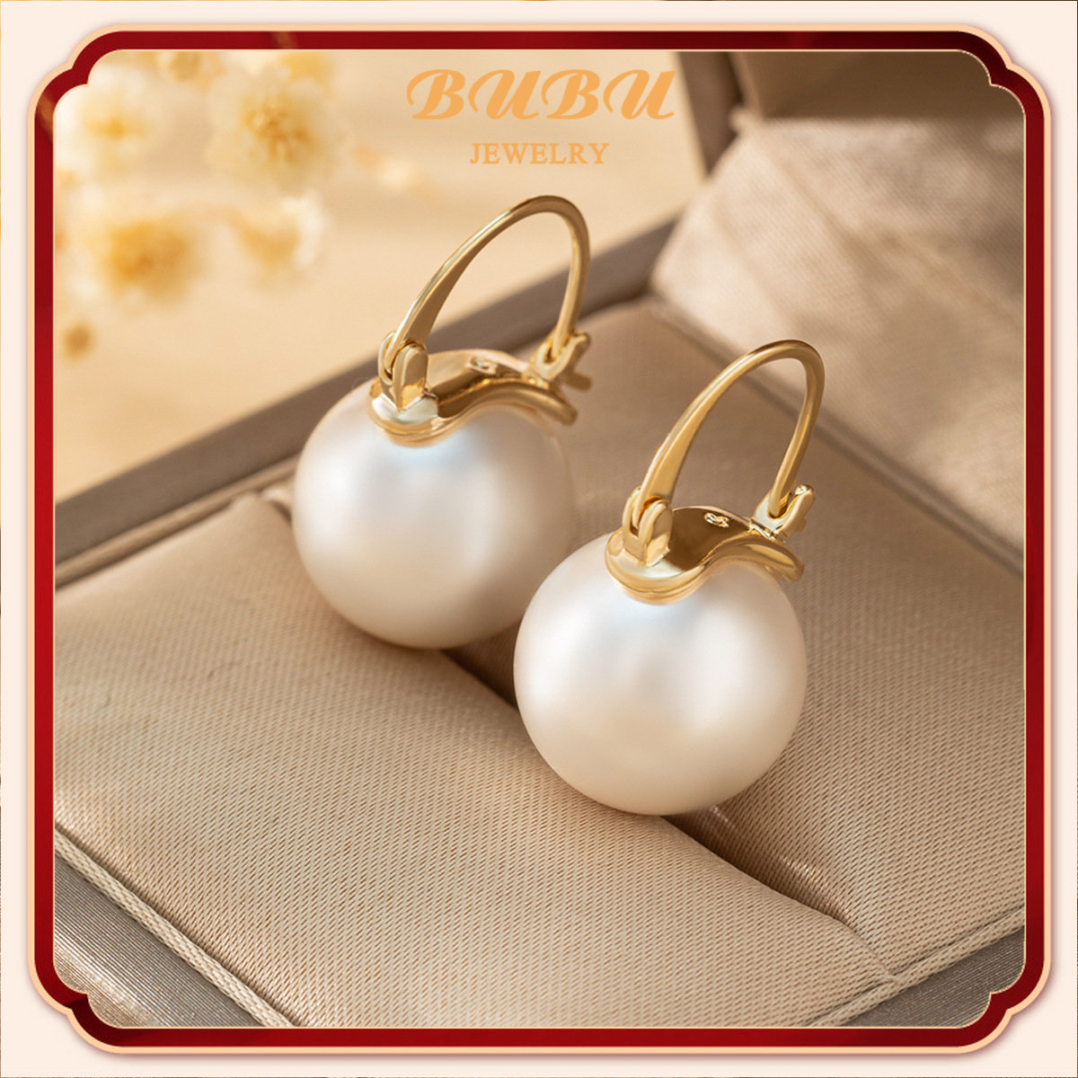 Mikimoto Bubble Earrings | Yellow Gold & Pearl | David M Robinson