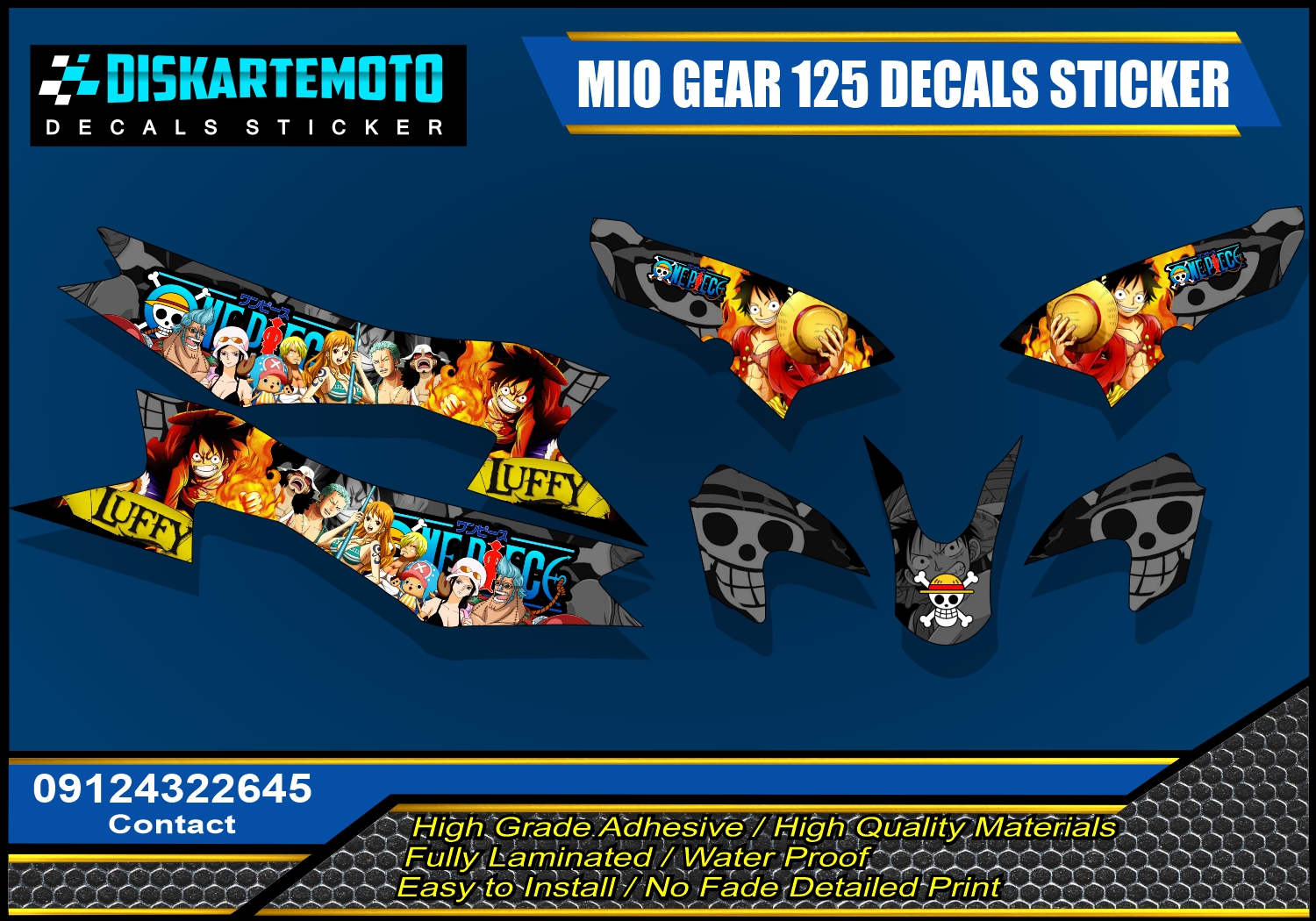 Yamaha Mio Gear 125 Decals Sticker Lazada PH