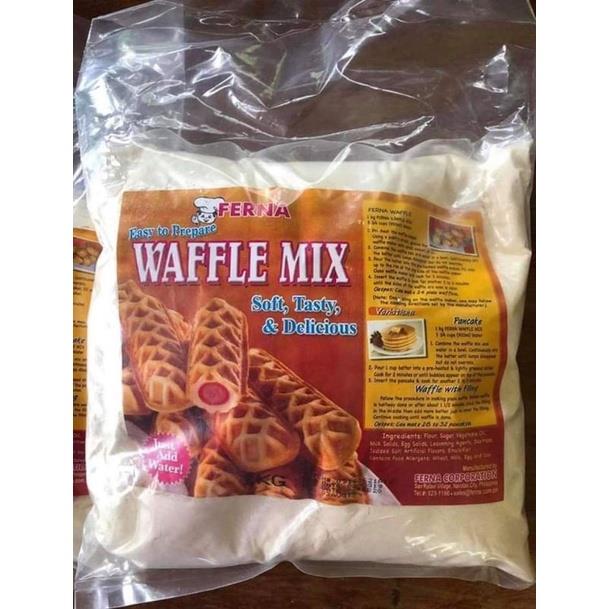 Ferna Waffle Mix for Pancake or Hotdog Waffle Original and Belgian 1kg