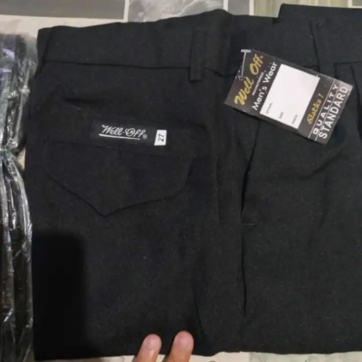 Black Slacks Well Off For Men Buy Sell Online Chinos With Cheap Price Lazada Ph