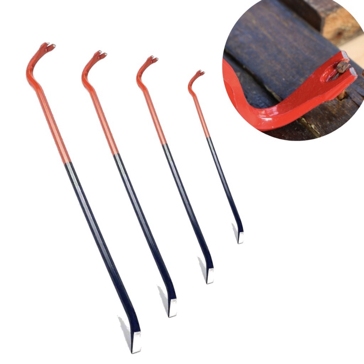 Crowbar Steel Nail Puller Carpenter Pry Wrecking Bar Lazada PH