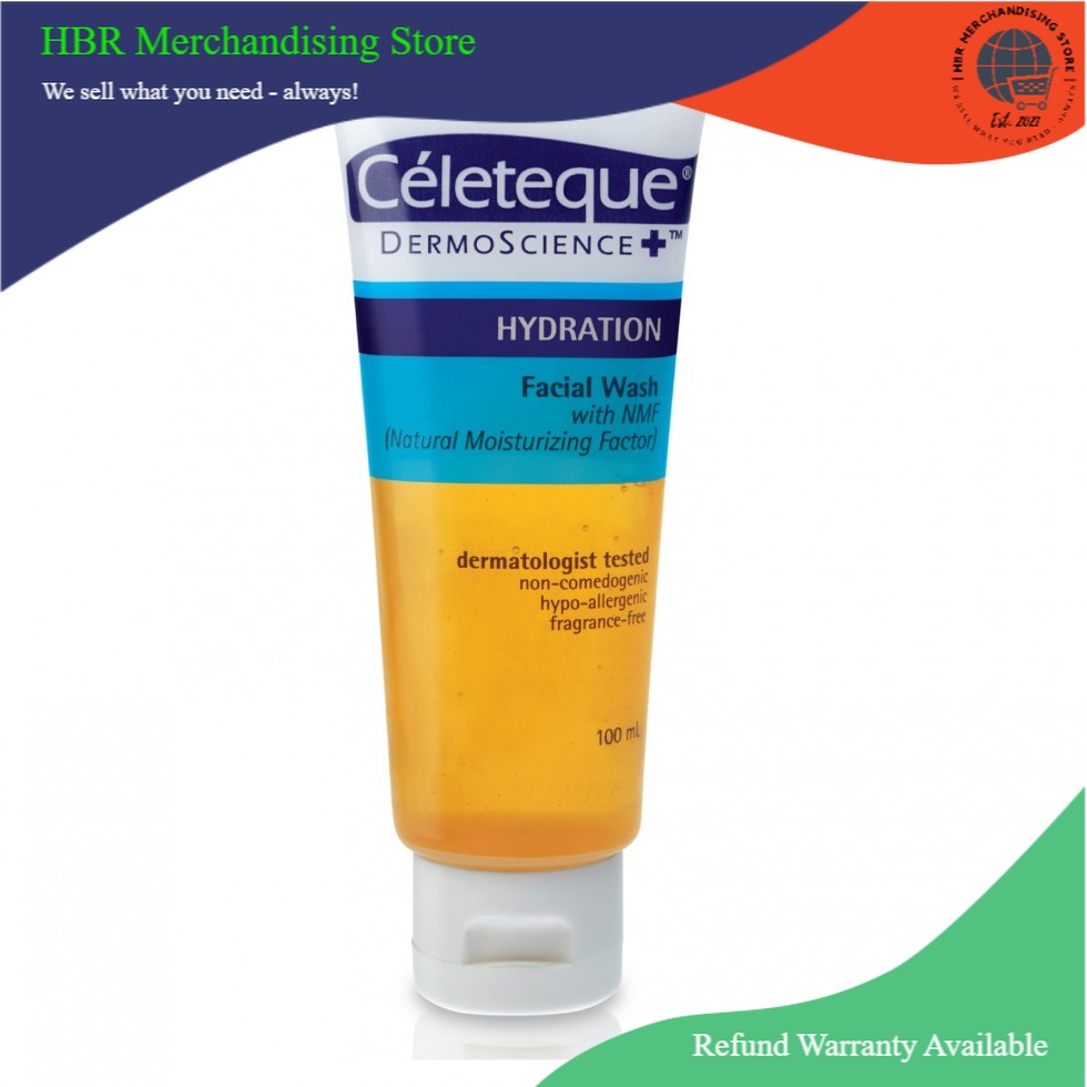 Celeteque Facial Wash With Natural Moisturizing Factor Hydration 100ml