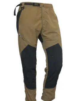 black pants khaki