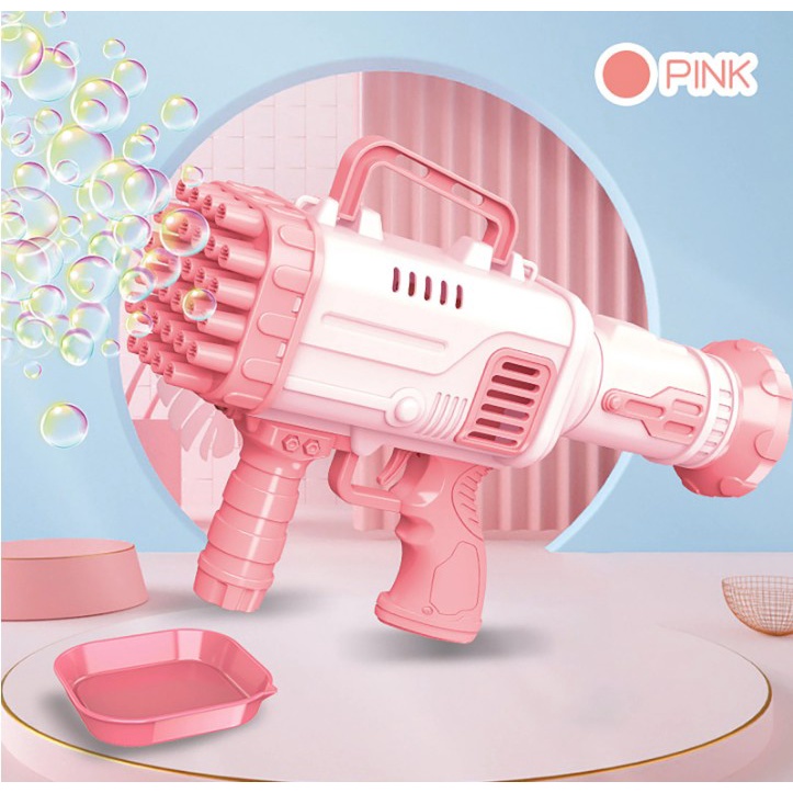 32 Holes Electric Bubble Gun Gatling Bubble Gun for Kids Lazada PH