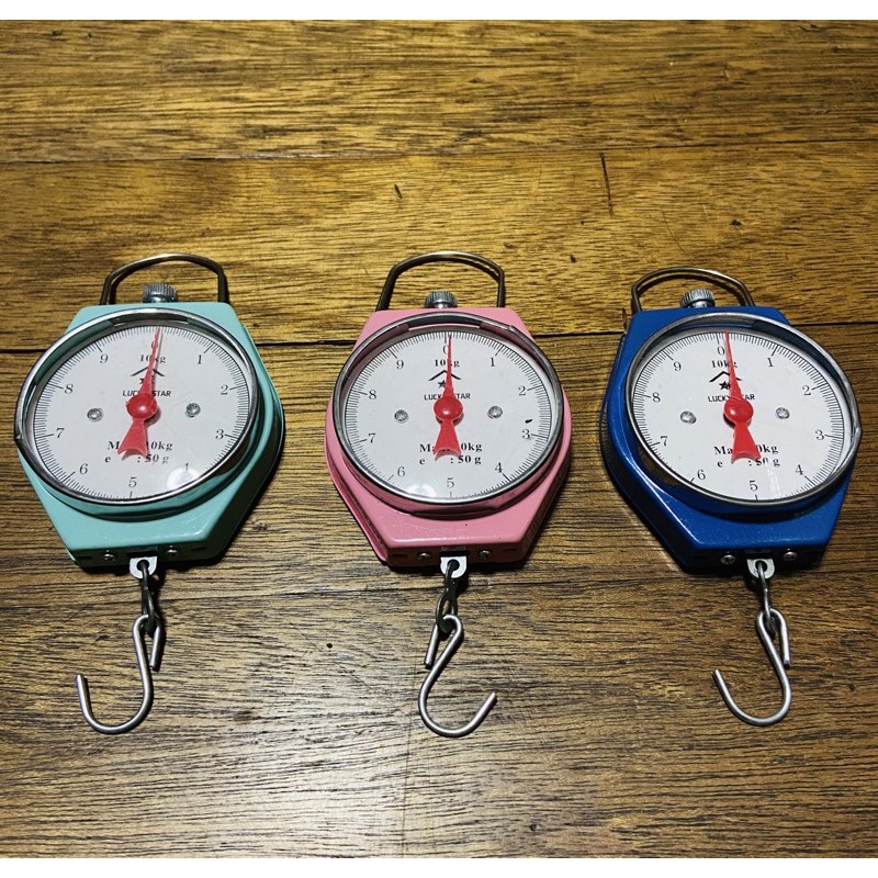 5KG/ 1OKG Portable Pin Hanging Fishing Hook Pocket Scale Weighing Scale  LUCKY STAR