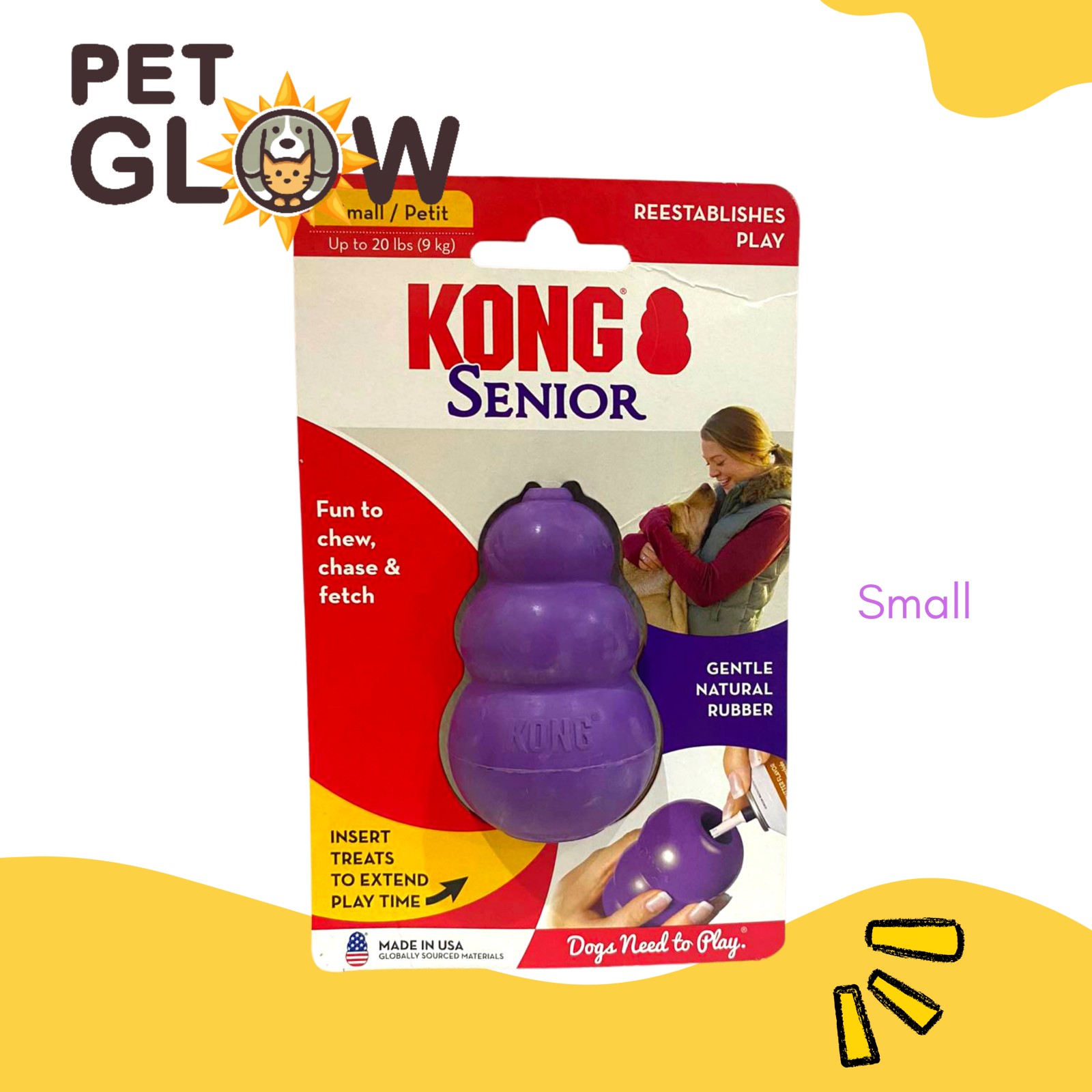 Kong senior 2025 dog toy