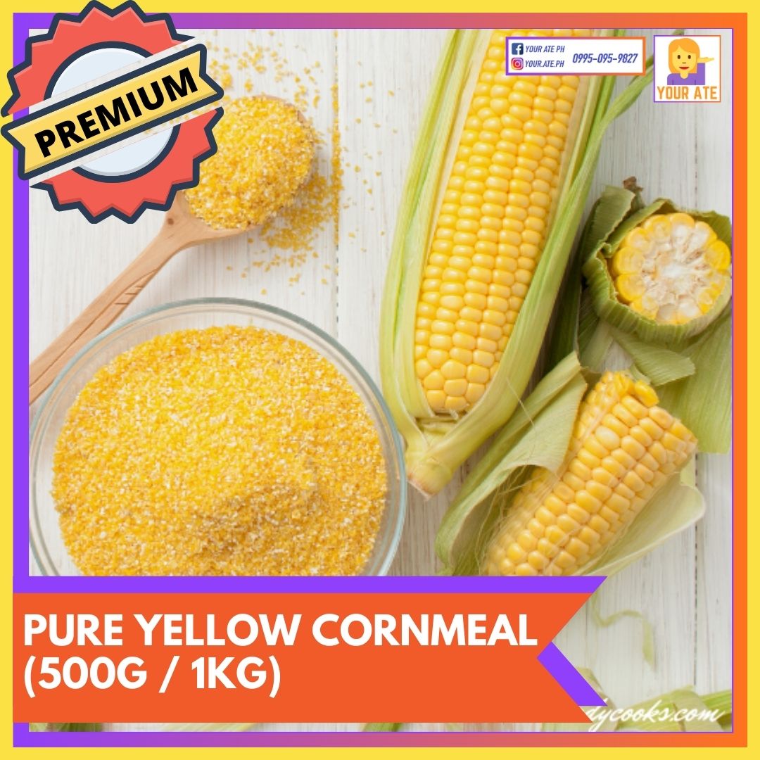 Pure Yellow Cornmeal/ Corn Meal (500g/1kg) Lazada PH