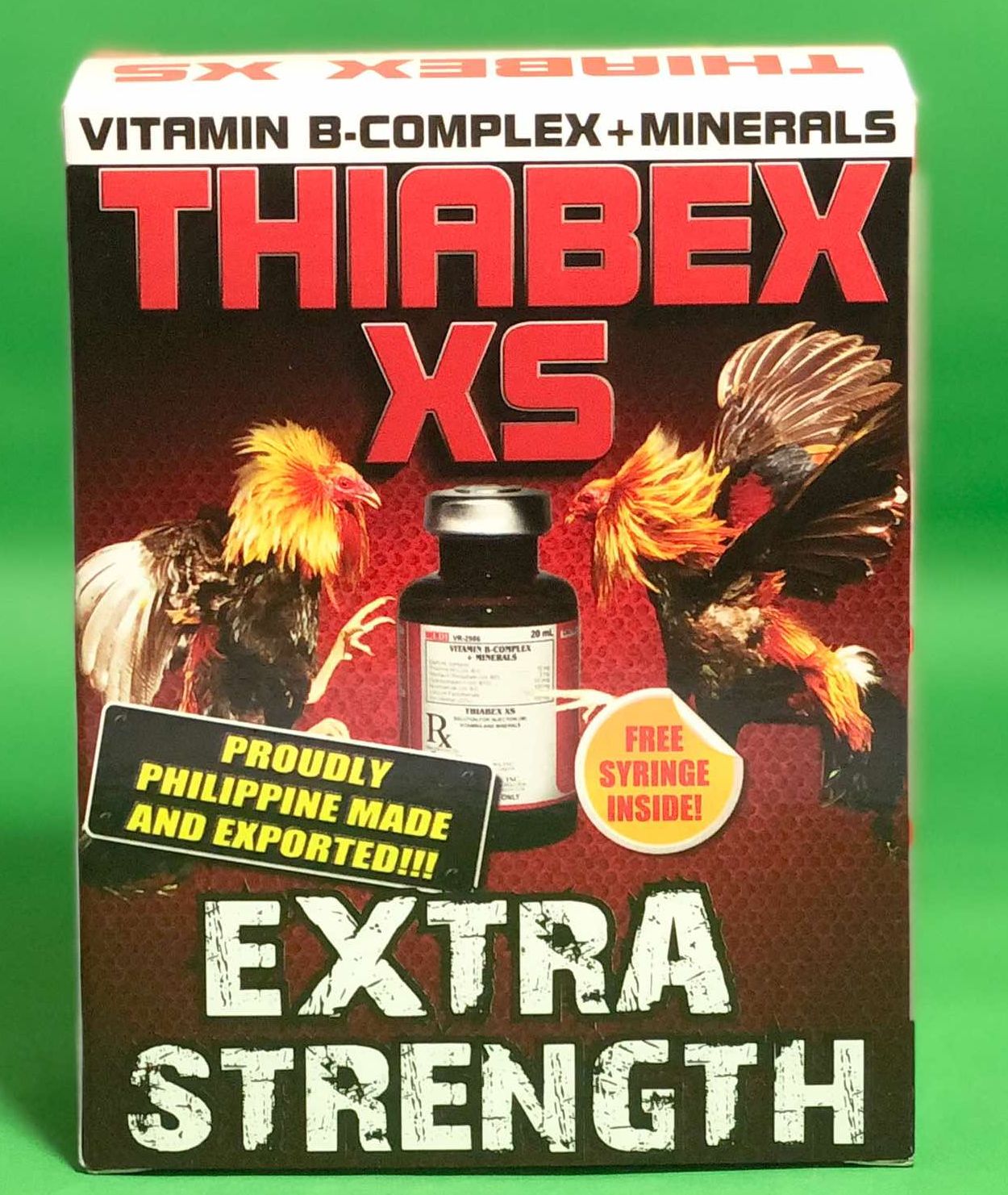 [JWR AGRIVE]1BOX (20ml) THIABEX XS FOR GAMEFOWL ROOSTER Gamecock