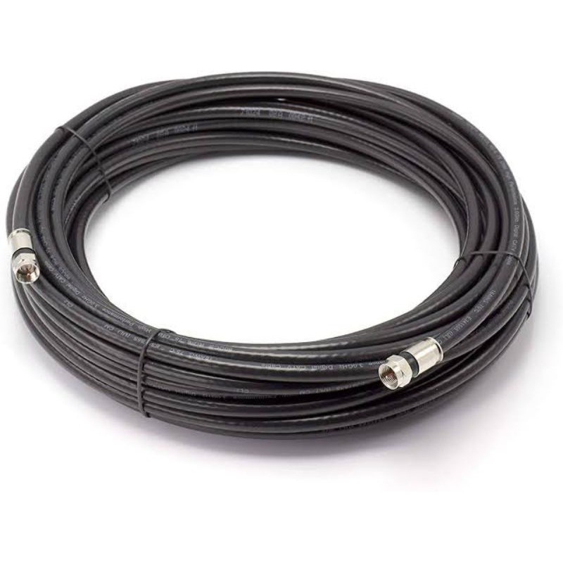 Cignal Coaxial Rg6 Cable Wire - With Connector Both Ends 