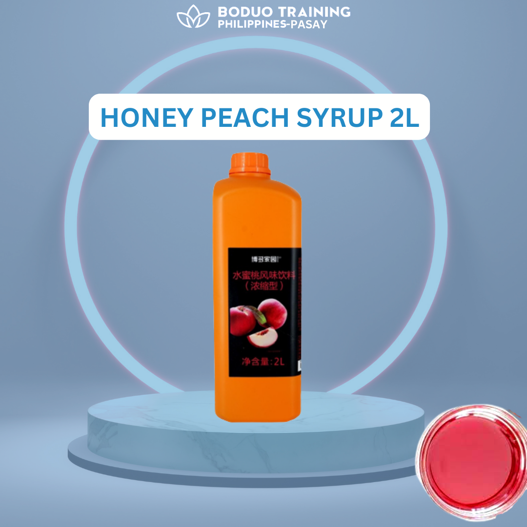 Juicy Peach Flavored Syrup (Concentrated) Lazada PH