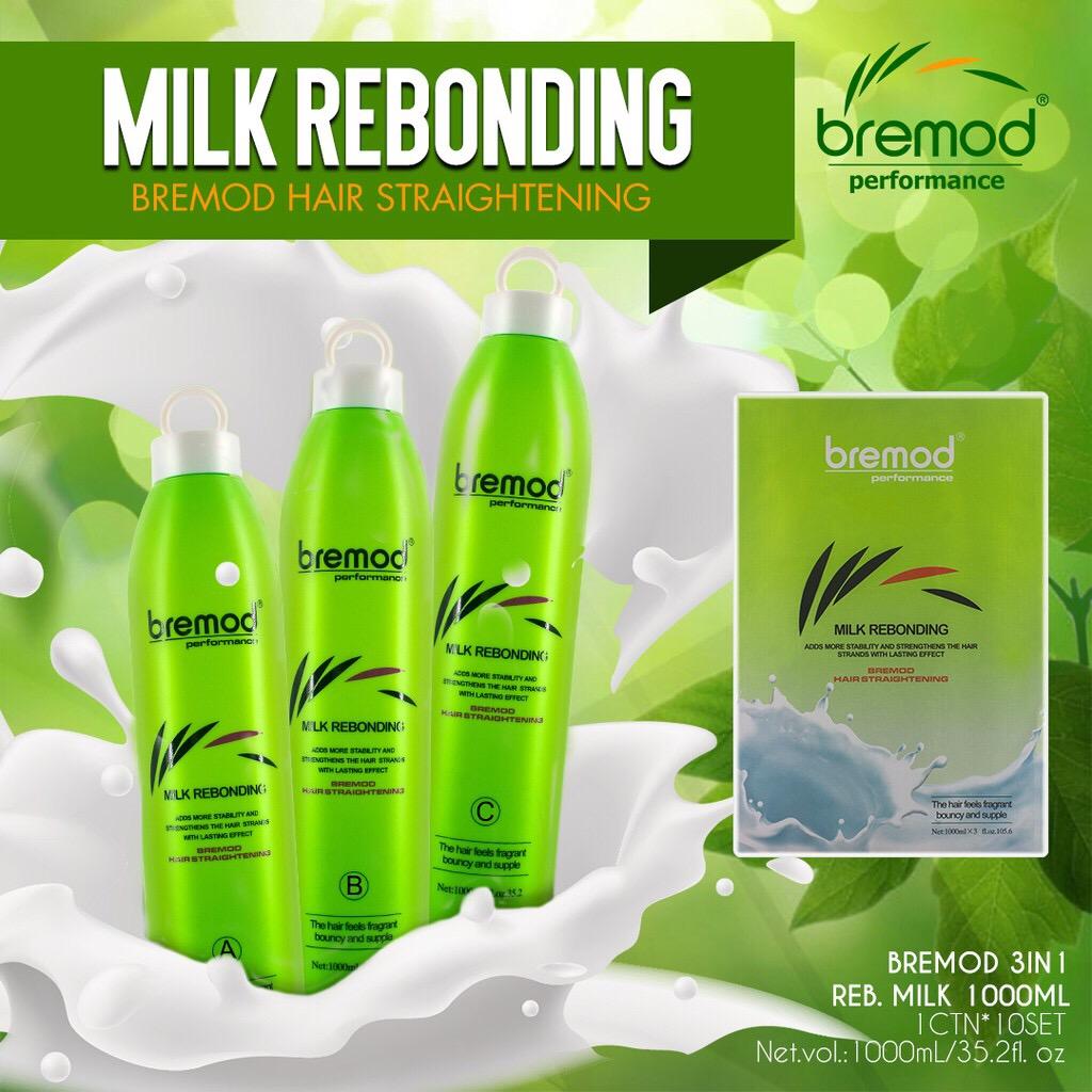 freya. Bremod Hair Rebonding Milk 3IN1 Set 1000ML review and price