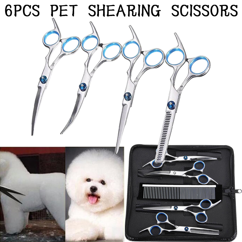 6pcs Set Pet Shearing Scissors scissor Lazada PH