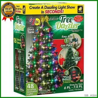 easy led christmas tree lights