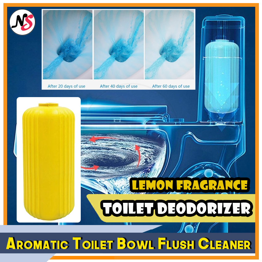 Aromatic Toilet Bowl Flush Cleaner Toilet Deodorant Antibacterial