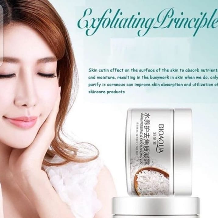 BIOAQUA Deep Cleansing Aqua Gel Natural Facial Exfoliator Exfoliating