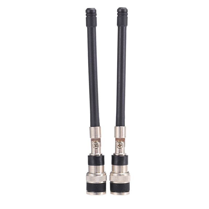 2 pcs bnc uhf microphone antenna for shure pgx24 slx24 slx4 pg58 sm58 beta58 series wireless mic