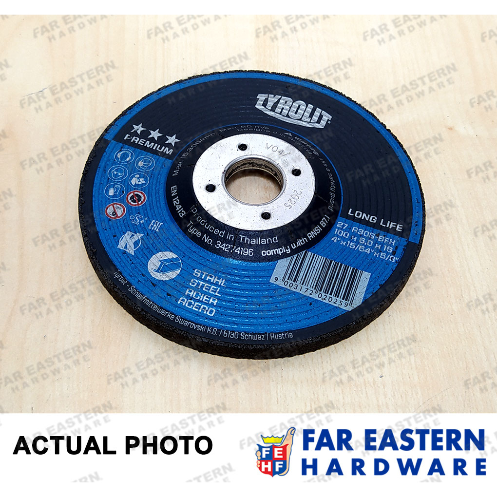 Tyrolit Grinding Disc 4 Basic Premium For Metal Lazada Ph