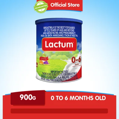 Lactum for 0-6 Months Old 900g Infant Formula Powder