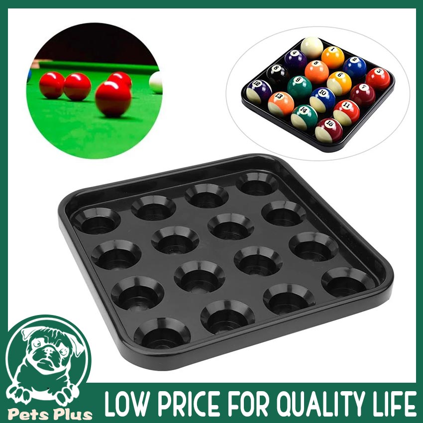 Billiard Ball Tray Box Holder Case Holds 16 Balls Snooker Billilard