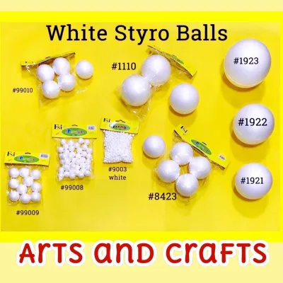 hot FSI: Styro Balls WHITE arts and crafts