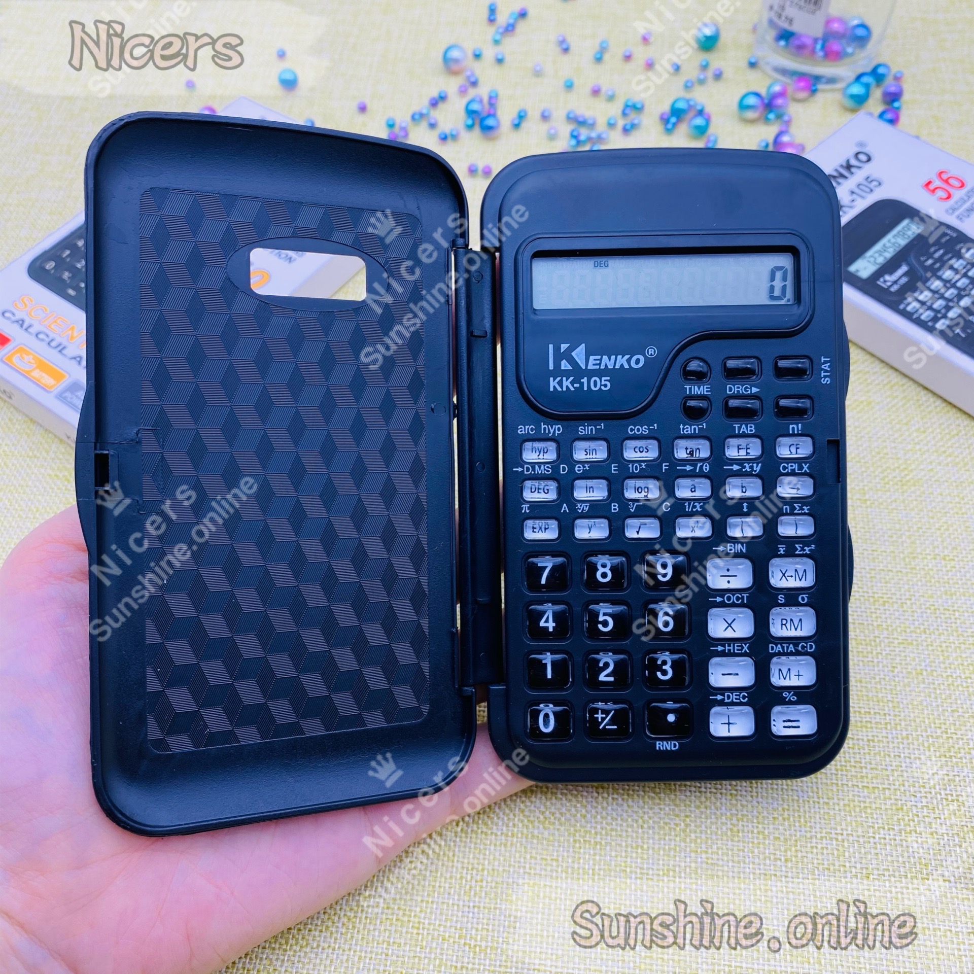 Kenko KK-105 Scientific Calculator With Cover With Battery