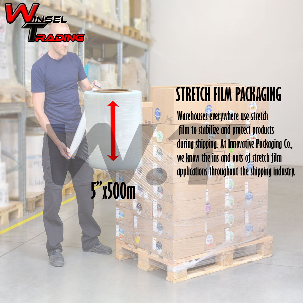 Pallet Stretch Film Plastic Wrap Clear Packaging (Big Core) Lazada PH