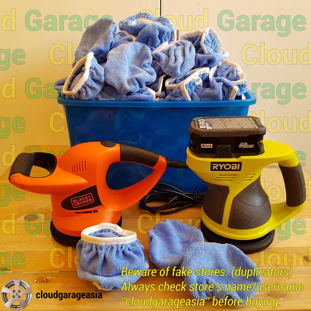 Microfiber Buffing Polishing for Bk & Decker KP600 and Ryobi