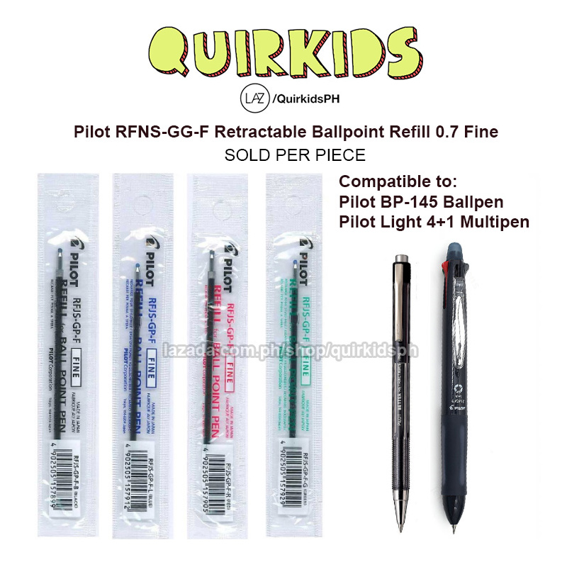 Pilot RFNS-GG-F Retractable Ballpoint Refill Fine for BP 145