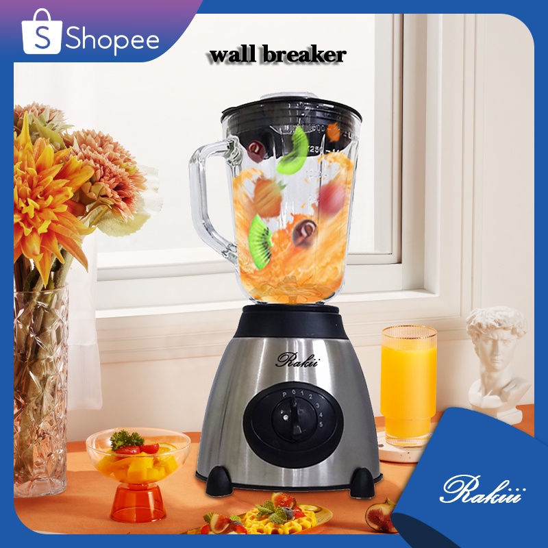 【factory outlet】 glass cup Grade Blender 1.5L Professional Mixer Juicer