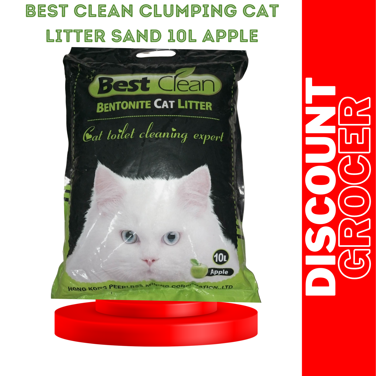 Bestclean Bentonite Clumping Cat Litter Sand 10L Lazada PH