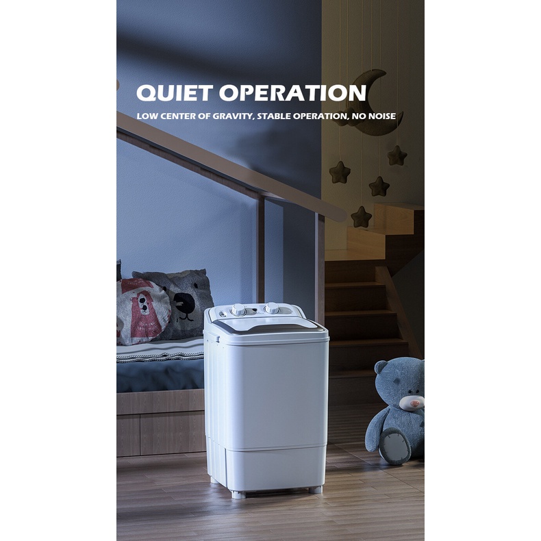multifunction HODEKT Family Mini Washing Machine, Mesin Basuh Large
