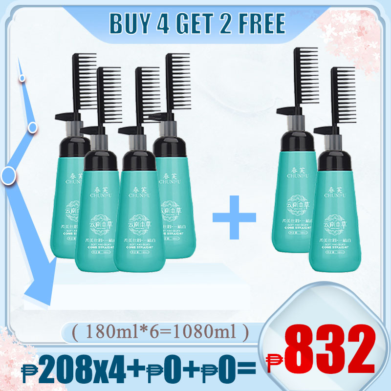 chunfu hair straightening cream Hair Straightener Hair Brush