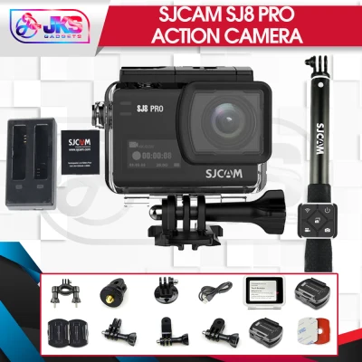 SJCAM SJ8 Pro 4K 60 FPS Easy Bundle WiFi Action Camera