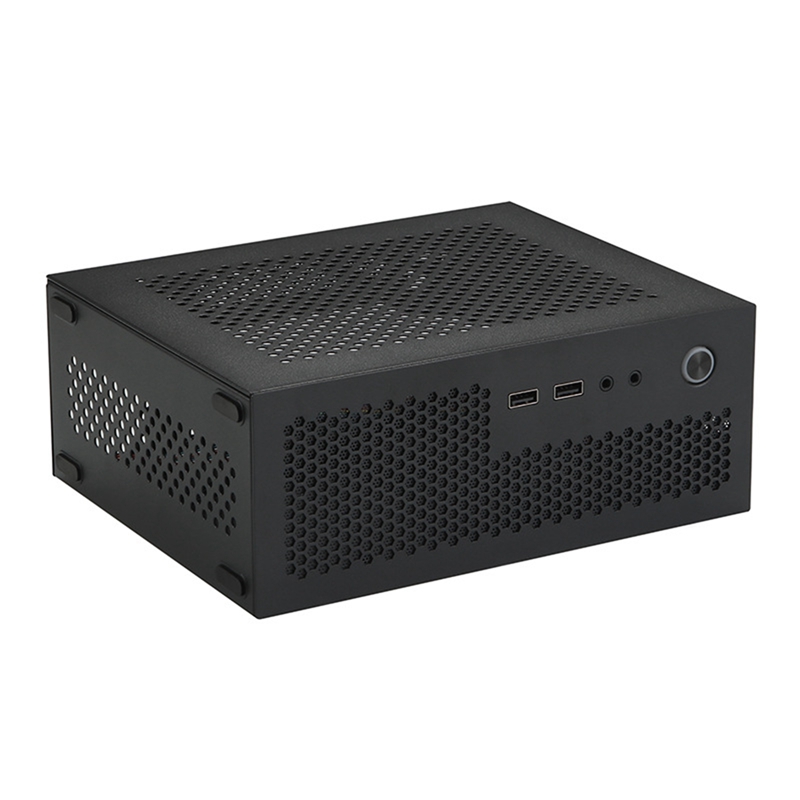 A09 HTPC Computer Case Mini ITX Gaming PC Chassis Desktop Chassis USB2.0 Computer Case Home Computer Case