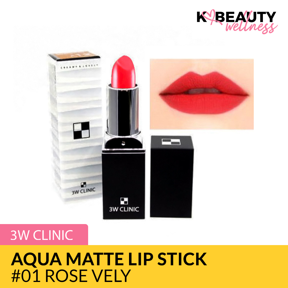 3w clinic aqua matte lip tint