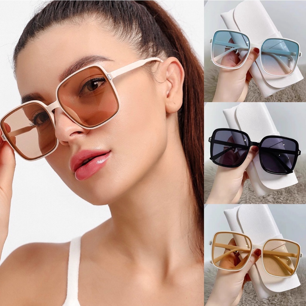 Oversized Fashion Square Men Women Sunglasses — POP FASHIONWEAR