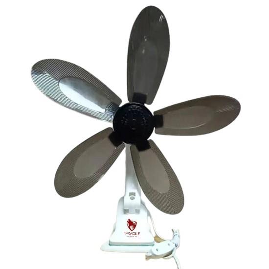 Super power saving portable clip electric fan 5 blade Mini household
