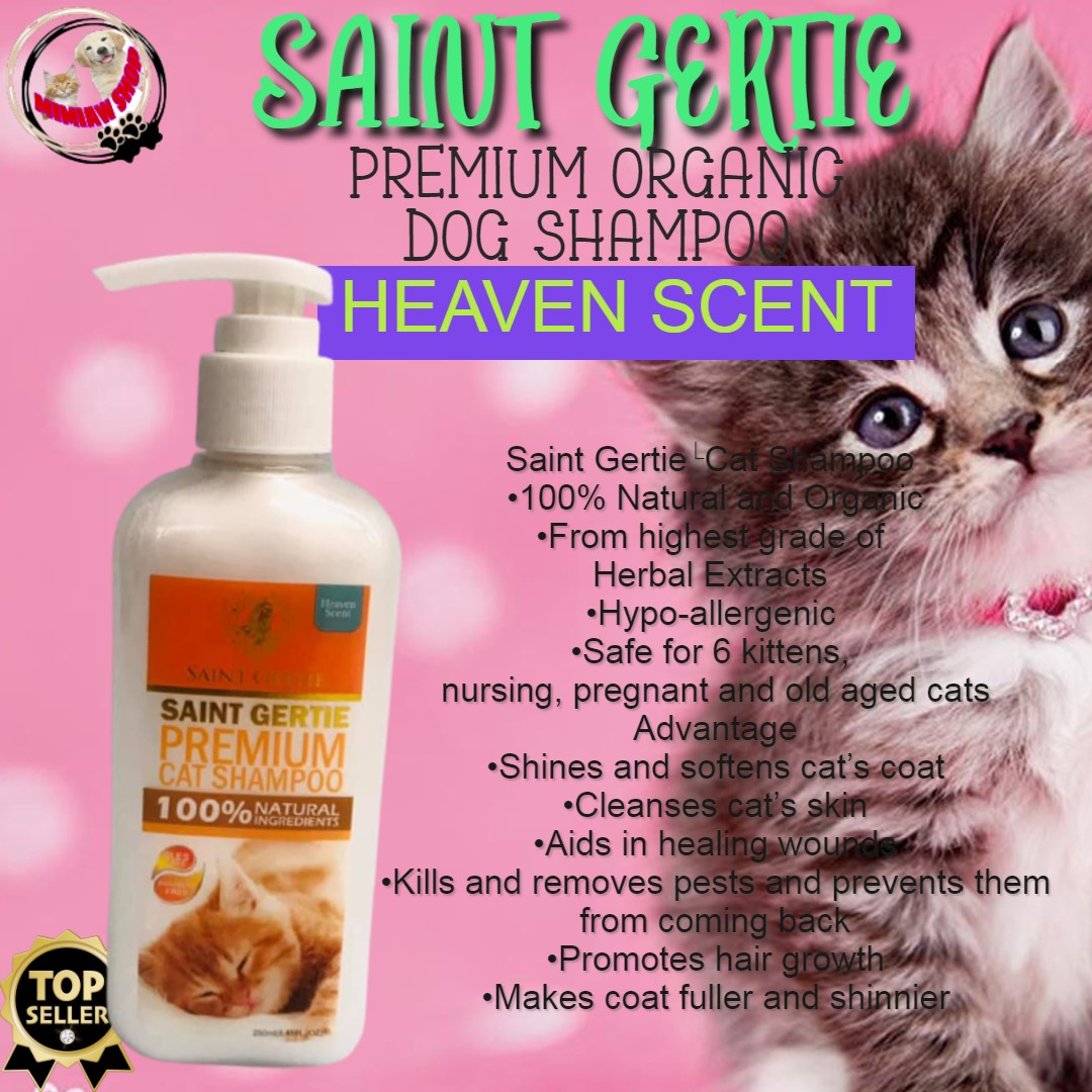 Saint Gertie Organic Cat Shampoo HEAVEN SCENT 250ml St. Gertie Lazada PH