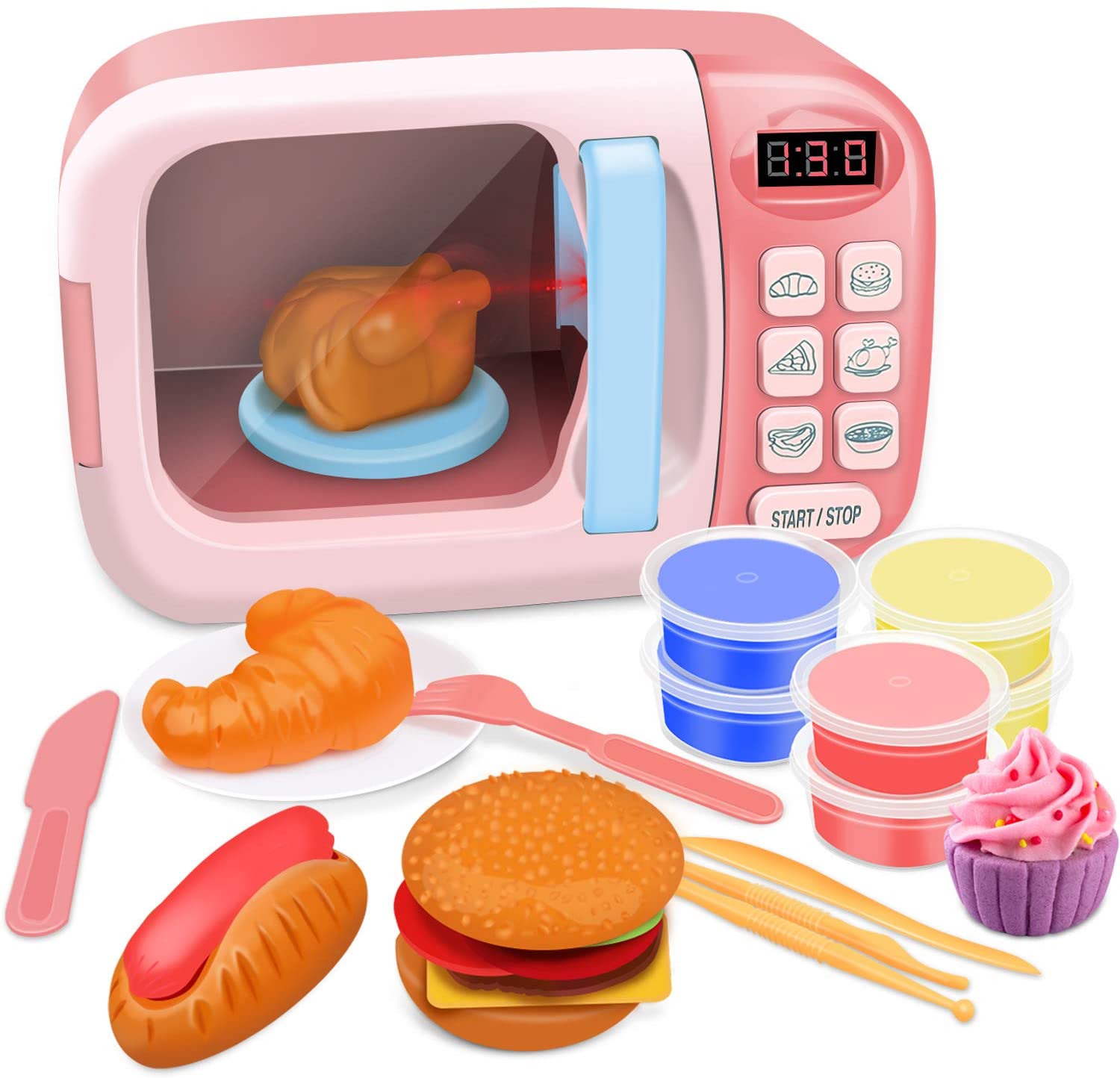 pretend play microwave