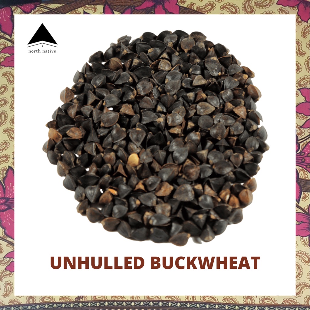 Sproutable Buckwheat Groats, 1kg, Unhulled, whole dried, Food Allergen
