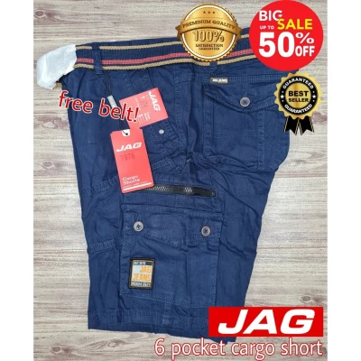 New (JAG) 6 pocket Design Cargo Short For Men 100 Branded short Good Quality two button baseball jersey