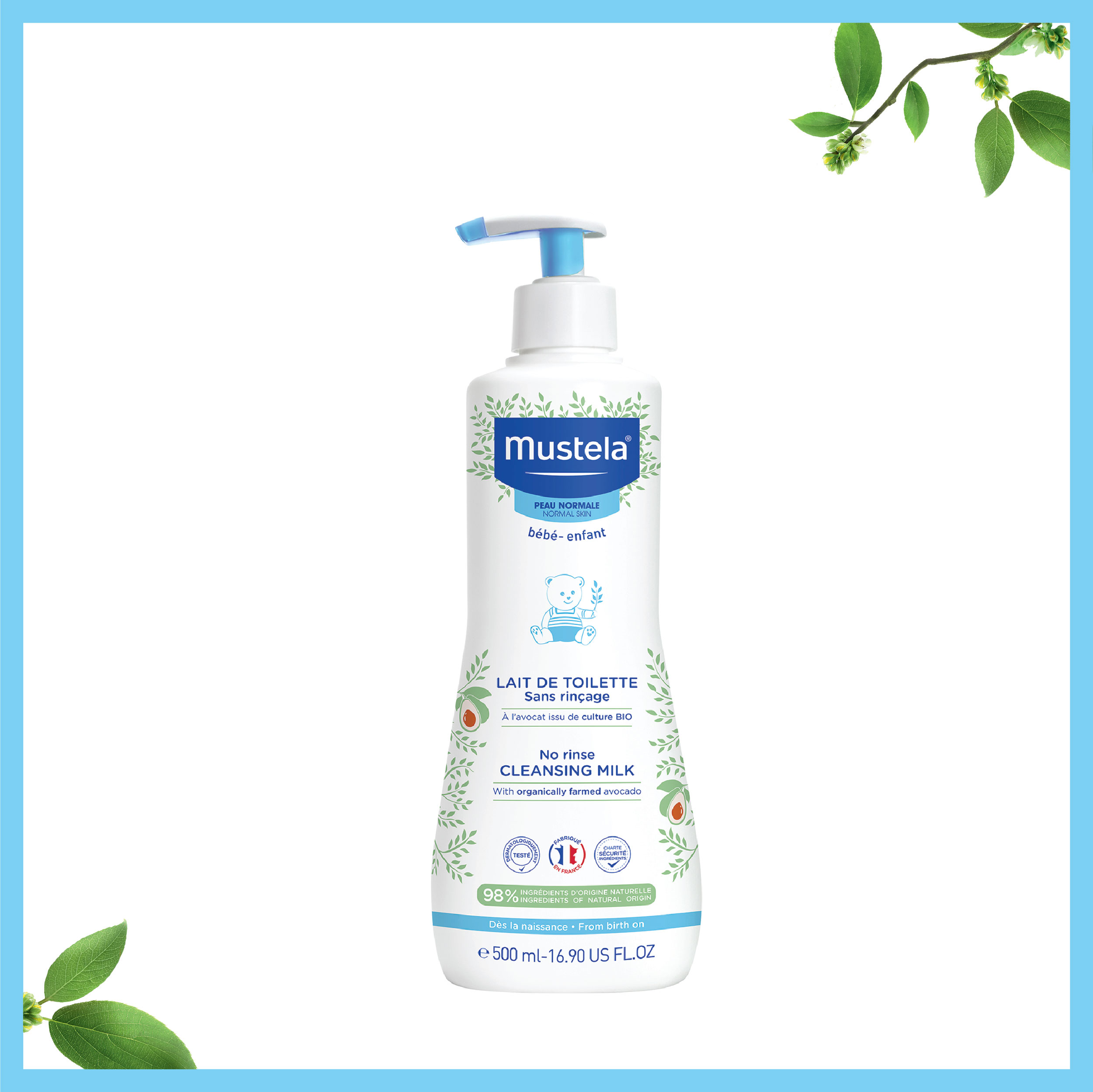 Mustela cleansing sale milk