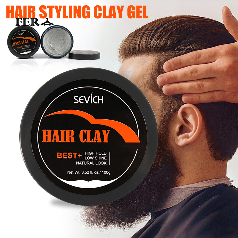 FER#Fashion 80g Hair Styling Clay Gel for Men Strong Hold Hairstyles Matte  Finished Molding Cream | Lazada PH