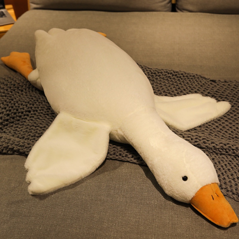 50-160cm Big Huge Goose Plush Pillow Toy Cute Giant White Goose Stuffed  Animal Duck Plush Pillow Lazada PH