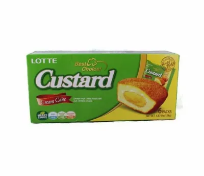 Lotte Custard Cake (6pcs)