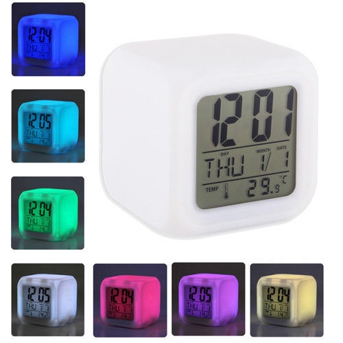 Color Change Digital Alarm Clock Lazada PH